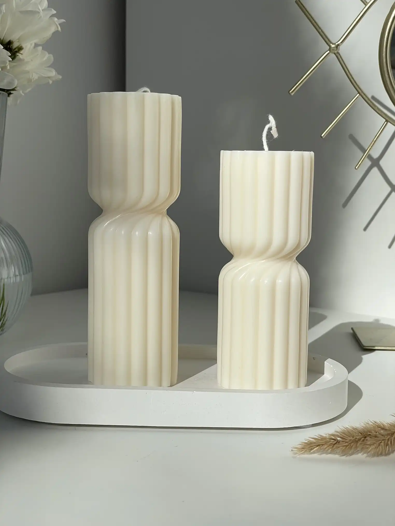 Świeca Twist Pillar - obrazek 2